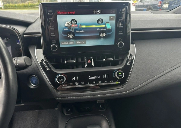 Toyota Corolla cena 87900 przebieg: 53000, rok produkcji 2019 z Orzesze małe 436